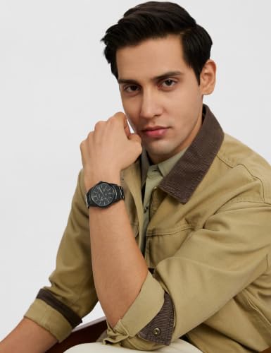 Image of Fossil Men's Watch, Pearson Multifunction Stainless Steel Watch for Men