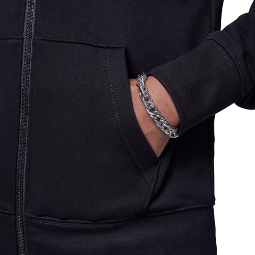 Sweat à capuche Jordan pour garçon en molleton noir taille S 128cm - 4