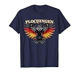 Einzigartiges Plochingen deutsche Flagge Design Tolles Urlaubsshirt und Mitbringsel für Erwachsene und Jugendliche Deutschland Städte Dörfer Gemeinden Tourismus-Merch T-Shirts und mehr