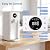 RO Water Filter UV Reverse Osmosis Water Filter Countertop,RO Filtration System,3:1 Pure to Drain,TDS & Filter Life & Autofill Pitcher,Installation-Free,Self-Cleaning Water Purifier,No Installation