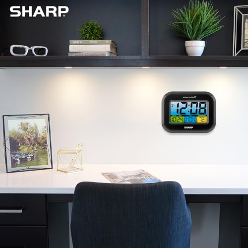 Sharp SPC5028AMZ Atomic Digital Alarm Clock thumb #4