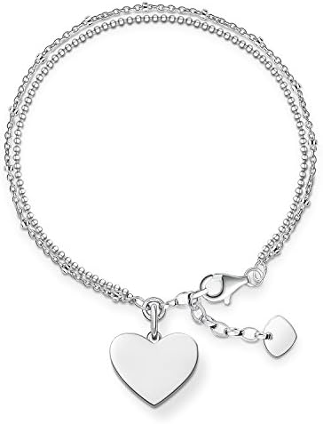 Thomas Sabo Love Bridge Double Chain Heart Bracelet LBA0102-001-12 image 2