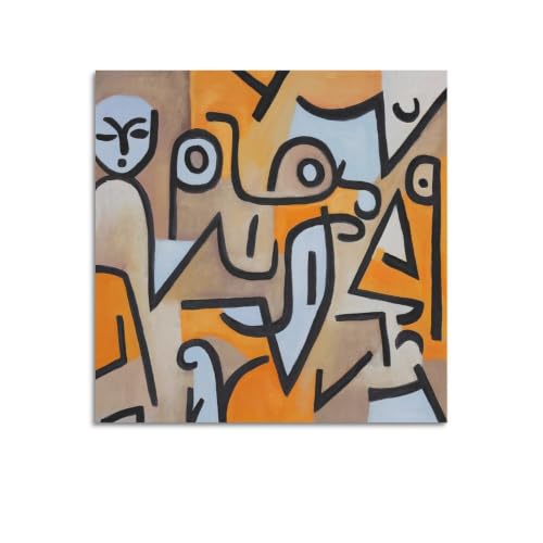 Paul Klee Poster Young Moe - Rompez la monotonie de vos murs avec l'art mural 50x50
