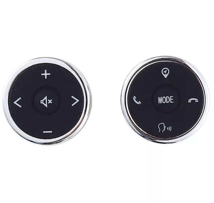 CloudsaleUniversal Car Steering Wheel Control Wireless Remote | Steering Mounted Audio Control for Car Stereo, Volume, Call & Mode Buttons | Easy Installation Car Multimedia Controller-image-37