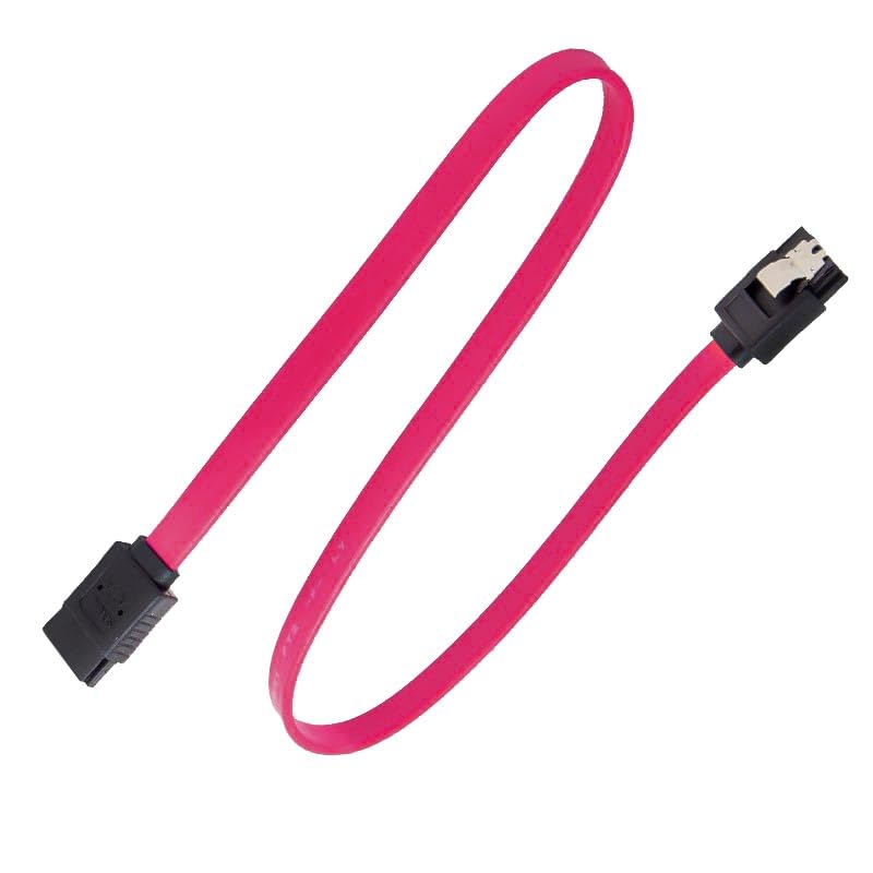 40Cm Sata HDD SDD Data Veri Kablosu, SATA 3, Kırmızı,