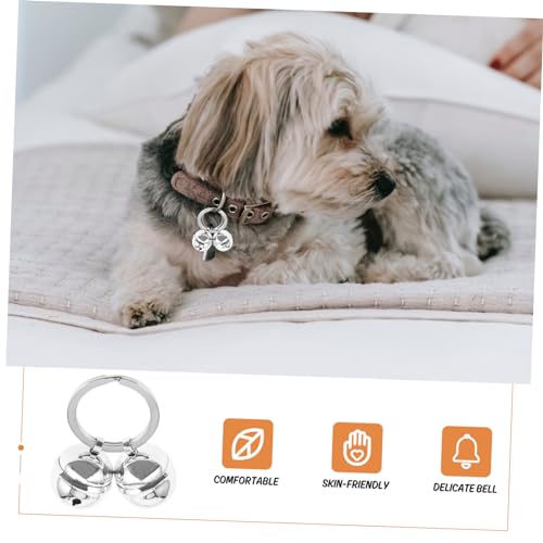 Clochette pour collier de chat raffinée : grelot décoratif de qualité supérieure