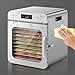 YIGECHENXIN Electric Food Dehydrator Machine Stainless Steel Adjustable Temperature Fruit Vegetables Dryer with 10 Tray Time-Saving and Labor-Saving Easy to Clean(220V/110V),220V