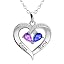 White Gold Plated Sterling Silver