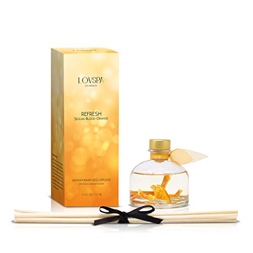 Ambientador de varillas LOVSPA aroma naranja sanguina siciliana miniatura 4