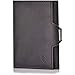 Produktbild DONBOLSO Wallet NextGen Leder Slim Wallet mit Münzfach Geldbeutel mit RFID Schutz Kartenetui bis 11 Karten Mini Portemonnaie für Herren und Damen Geldbörse Schwarz Vintage