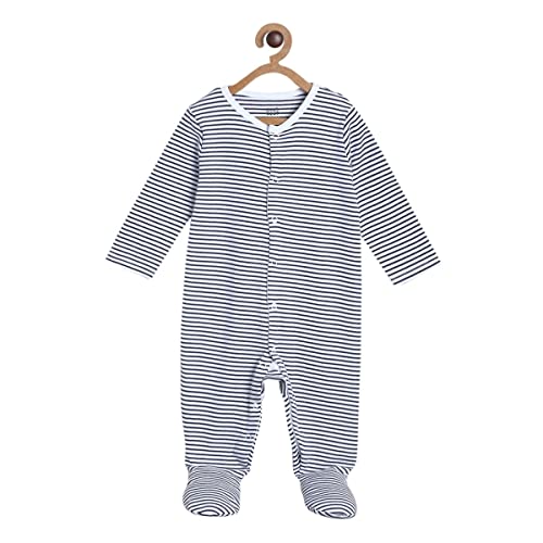 Image of miniklub Boys Pack of 2 Printed Pure Cotton Sleepsuits
