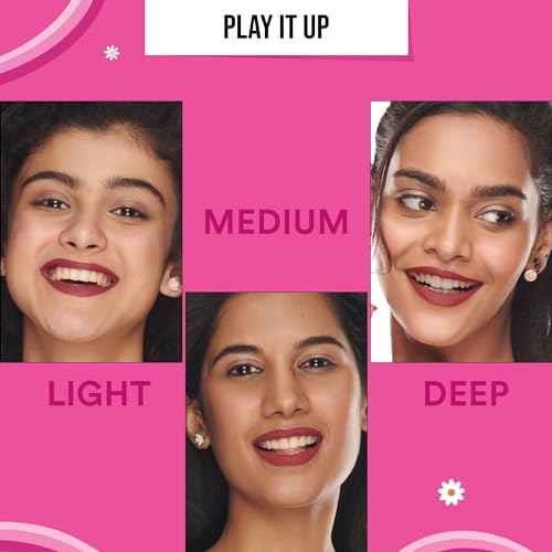 SUGAR POP Matte Lipcolour | Lasts Upto 8 hrs l Mauve Lipstick for Women l Vitamin E Infused | Non-Drying, Smudge Proof, Long Lasting | 1.6ml - 02 Mauve (Dark Mauve)