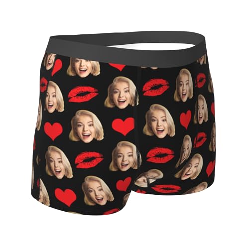 Custom Boxers With Face Personalized Boxers For Men Custom Underwear Customized Boxers Couples Underwear3