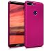 Produktbild kwmobile Huawei Y7 (2018)/Y7 Prime (2018) Hülle - Handyhülle für Huawei Y7 (2018)/Y7 Prime (2018) - Handy Case in Metallic Pink