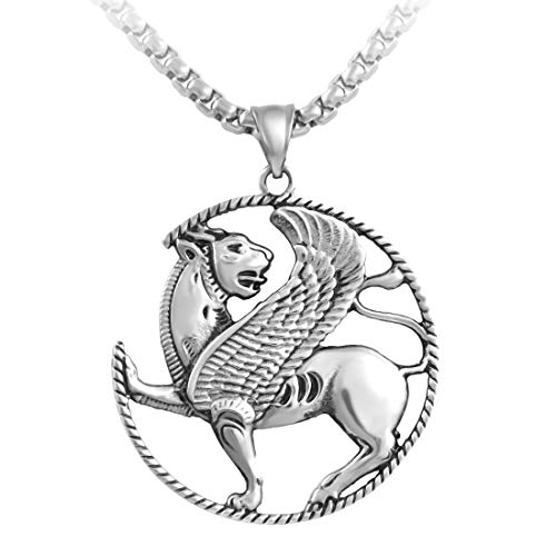 Image of Nakabh Premium Personality Stainless Steel Chain Pendant Locket