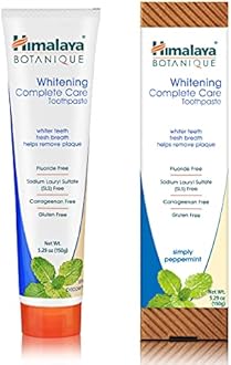 Himalaya Whitening Toothpaste - Simply Peppermint 5.29 Oz/150 gm (1 PACK)