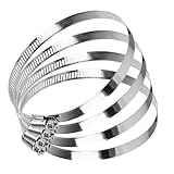 Teqooza 5 Inch Duct Clamp,...