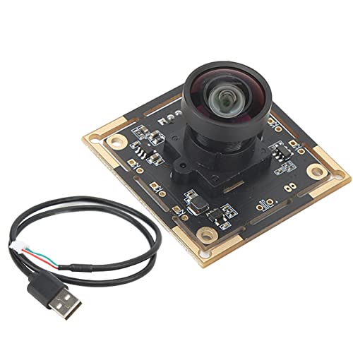 Módulo de cámara USB de 5MP Manual HD Enfoque en ángulo 125 ° campo de visión con micrófonos duales para máquinas y equipos de publicidad de control industrial