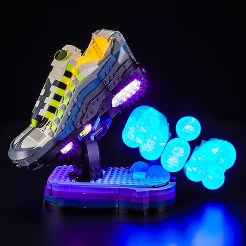 LIGHTAILING Led Light for Lego-43025 Editions Nike Air Max 95 x LEGO Set - Easy Install Hidden Wiring Home Decor & Gift-Ready (Model Not Included)