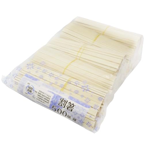 岡部 OKB 割り箸 500膳 裸 使い捨て 家庭用 オフィス 業務用 割箸 PB-354の商品画像（Amazon）