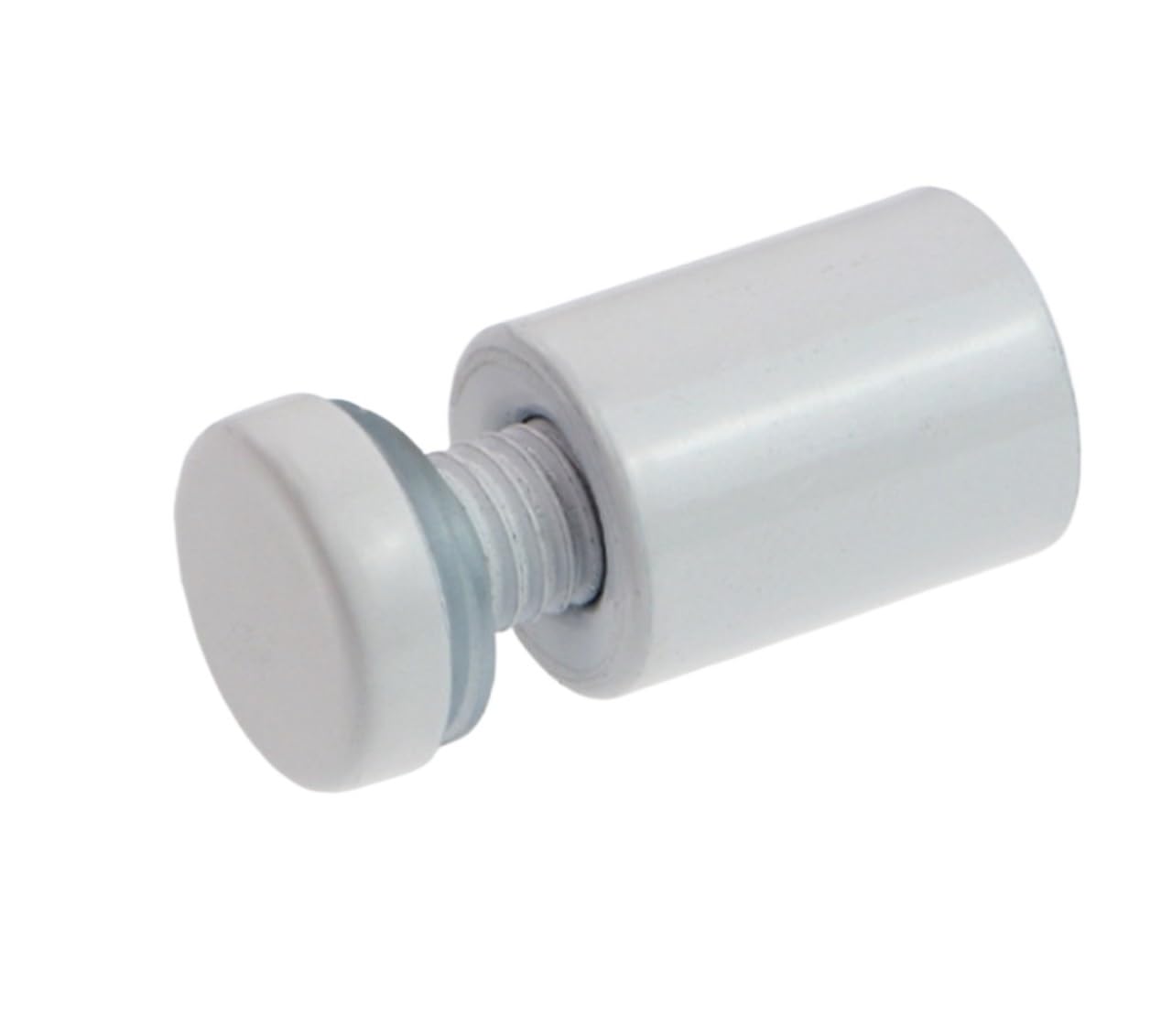 Separadores de Pared 10 Uds. De sujetadores de 12mm, separadores publicitarios, clavos, tornillos fijación for cartelera, Hardware(WHITE,30PC,12x30mm)