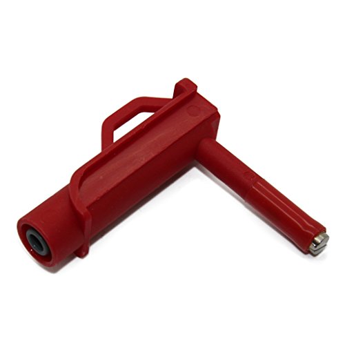 Sonde 4A rouge nickele AWMG 7858 NI de 3m assurant une conductivite stable