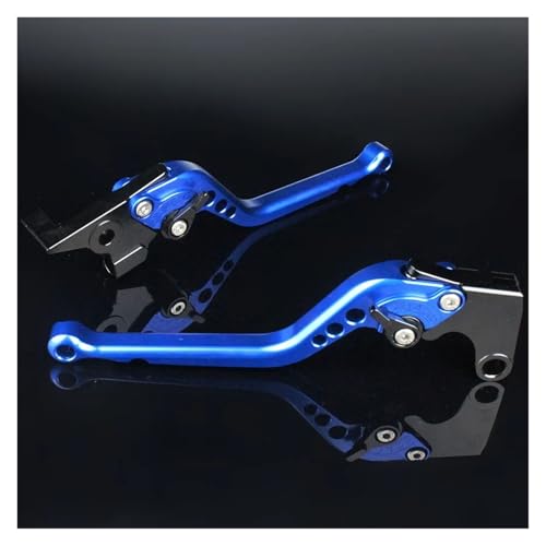 Kupplungsbremshebel 3D Motorrad Bremse Kupplung Hebel Für Benelli BN 125 Tnt Für 150i BN125 Aluminium Einstellbare Griff Zubehör(177mm Blue)