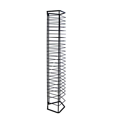 Atlantic Onyx 1209 35 CD Tower Matte Black Steel