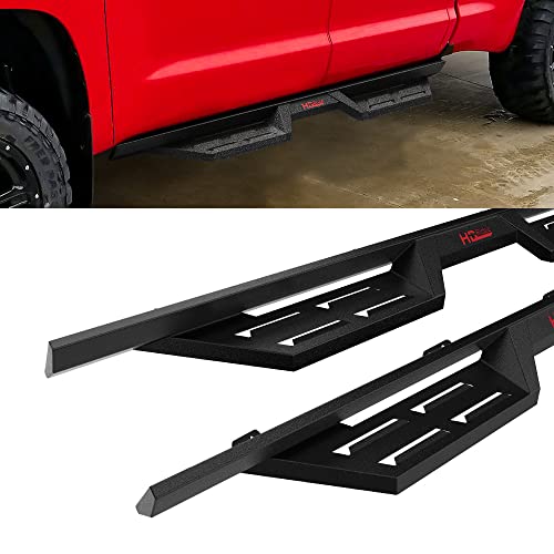 Hd Ridez Steel Construction Drop Down Style Running Boards Compatible With Toyota Tundra 2007-2021 Double Cab #TOP3