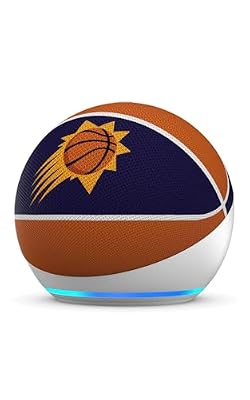 Amazon Echo Dot (newest model) | Officially Licensed NBA Limited-Edition | Phoenix Suns