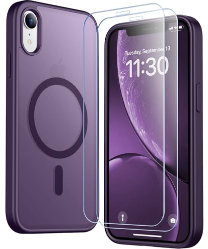 SPIDERCASE Magnetic for iPhone XR Case,Purple