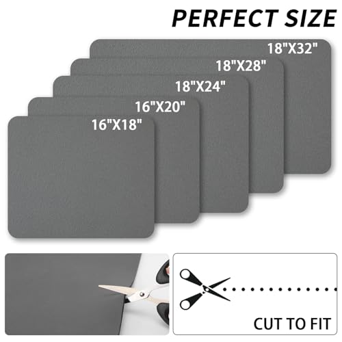 Hotlive DARK GREY Dish Drying Mat For Kitchen Counter, Heat Resistant Drainer Mats With Non-Slip Rubber Backed, Hide Stain Kitchen Super Absorbent Draining Mat, Easy To Clean Dish Rack Pad thumb #5