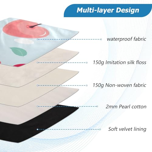 Funda para portátil 13-14 pulgadas impermeable diseño cerezas miniatura 4