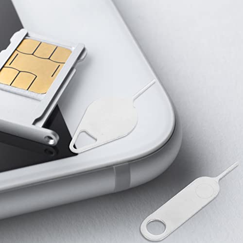 jojofuny 100 pçs bandeja de cartão SIM pino ferramenta de remoção de ejetor abridor de agulhas ejeto