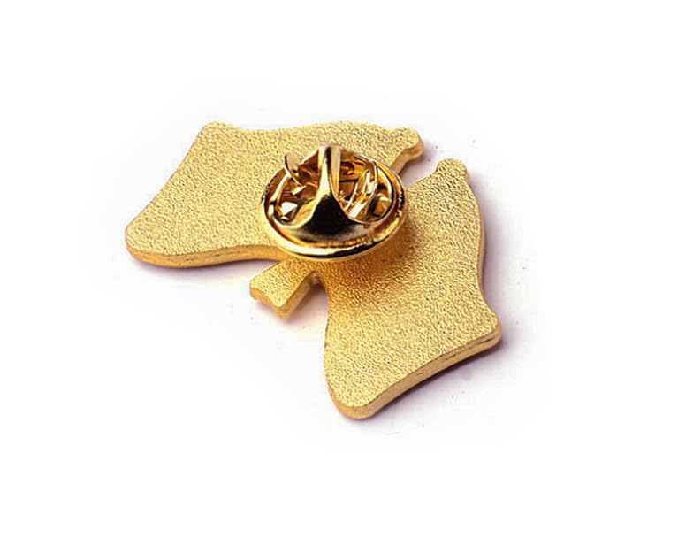 Image of World Most Countries Single Pin Brooch Badge United States USA America and Other Countries Cross Friendship Pin Badge for Men Women