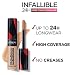 L'Oreal Paris Infalible More Than Concealer, Corrector Cobertura Completa, Tono 324 Oatmeal/Avoine...
