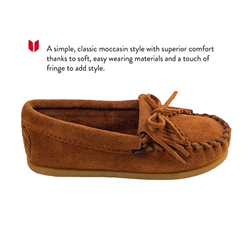 Minnetonka Kids' Kilty Hardsole Moccasin2