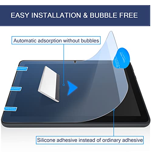 (2 Pack) Fire Hd 10 Screen Protector, Anti-Blue Light Screen Protector For All-New Fire Hd 10 Tablet/Kids Fire Hd 10/ Fire Hd 10 Plus 10.1 Inch (11Th Generation 2021 Release), Anti-Glare Pet Screen Film By Iprokko #TOP6