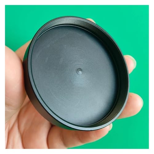 Tapa de metal M42x0,75 mm protectora para lente de telescopio en color negro