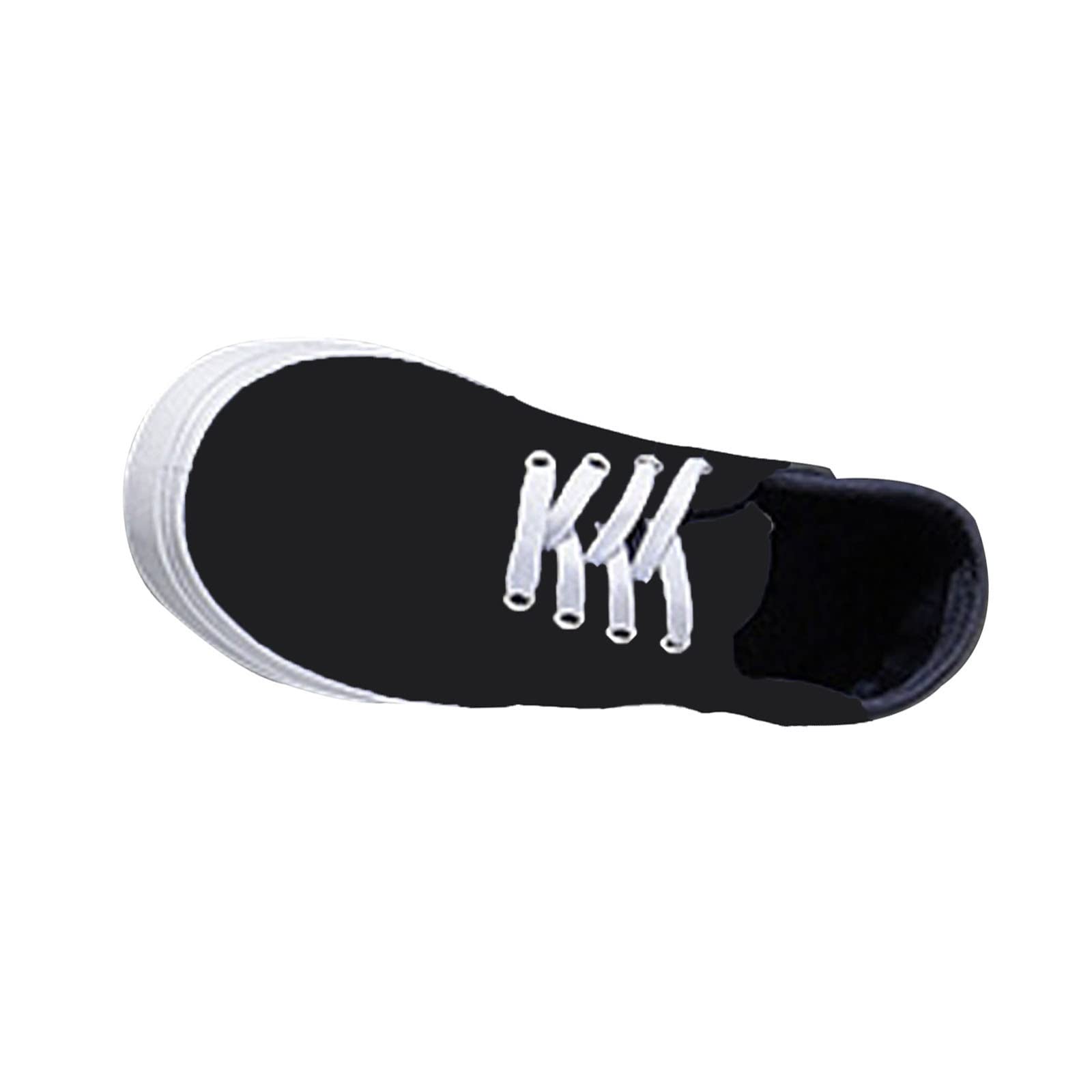 Zapatos de tai-chi y kung fu de lona negra unisex con cordones para entrenamiento diario de adultos