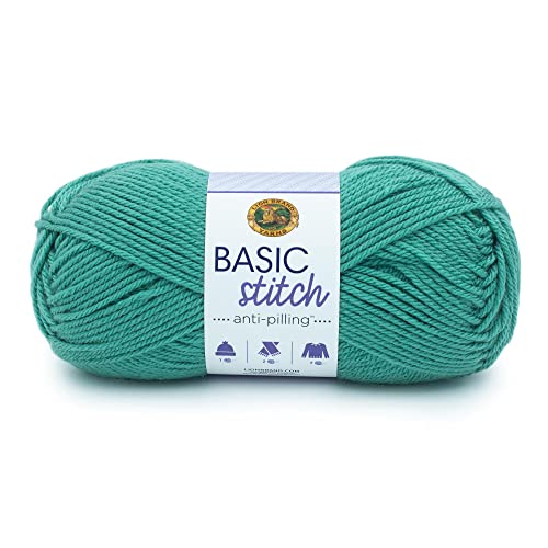 Image of Lion Brand Yarn Basic Stitch Anti-Pilling Knitting Yarn, Yarn for Crocheting, 1-Pack, Beryl