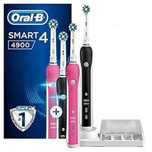 Oral-b – Smart 4 4900 Electric – Tandenborstel – 2 Stuks