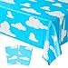 Blue Orchards Sky Tablecovers (2), Sky Party Decorations, Sky and Clouds Background