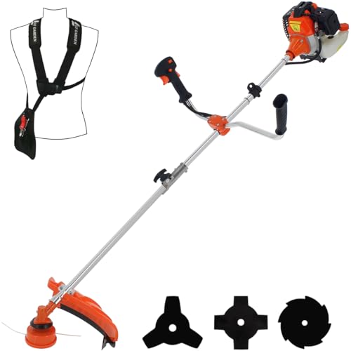 GT Garden Débroussailleuse Thermique, 52 cm3, 3 CV