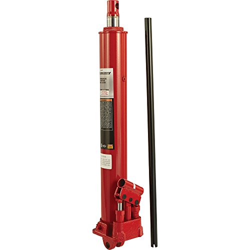 Strongway 8-Ton Long Ram Hydraulic Jack - Double Piston, Clevis Base #TOP3