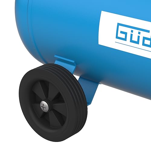 Güde Compressor 580/10/100 H/400 V (3000 W, 100 l ketel, oliegesmeerd 2-cilinderaggregaat, riemaandrijving, max. 10 bar, eff. leverhoeveelheid 400 l/min, drukregelaar, 2 manometer, 2 - Afbeelding 6