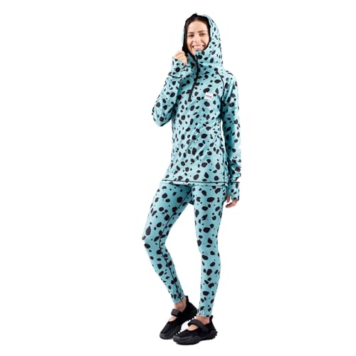 Sweat à capuche zippé EIVY Icecold t-shirt de yoga femme