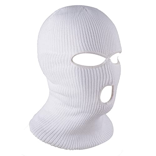 FANELIK 3-Hole Knitted Full Face Cover Ski Mask,...