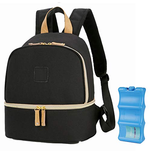 Breastmilk Cooler Bag, Backpack Cooler Bag Breast Pump Bag with Baby Bottle Cooler