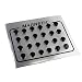 Bonarty 24x Pernos Pendientes de Imanes Non Piercing Pendientes Hombre Brillante 4mm...